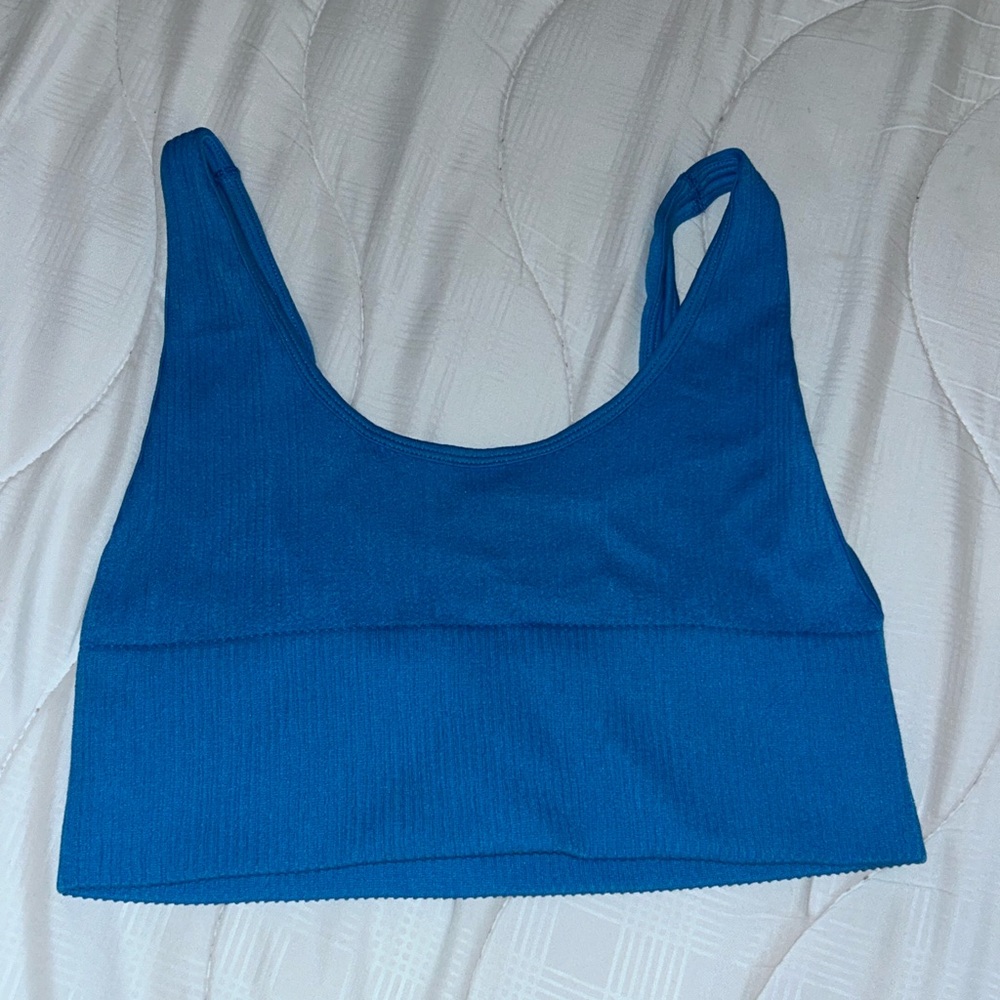 Forever 21 Blue Crop Top
